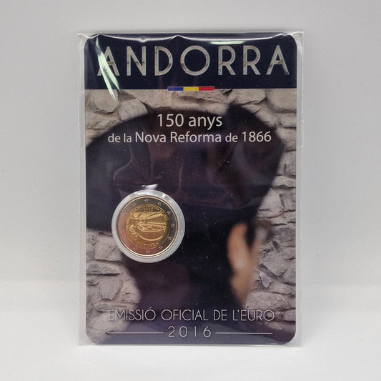 2016 Nova Reforma - 2€ Andorra Coincard