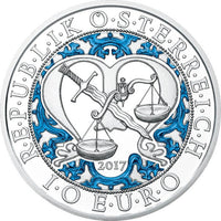 2017 Michael - O anjo Protector - 10€ Áustria Proof