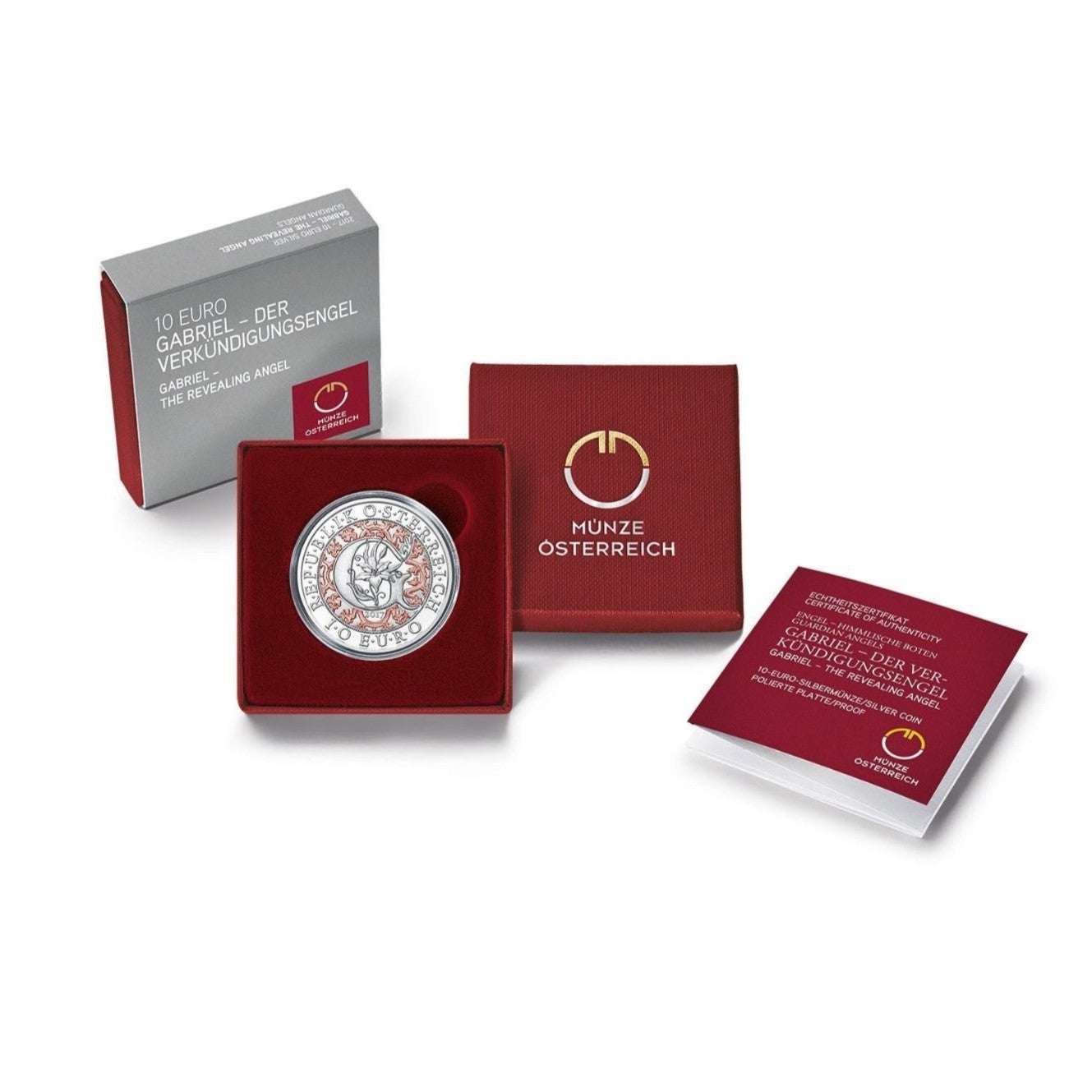 2017 Archangel Gabriel - €10 Austria Proof