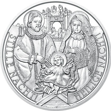 2018 200 anos Silent Night - 20€ Áustria Proof