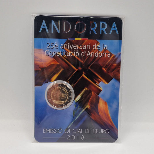 2018 Constituição - 2€ Andorra Coincard