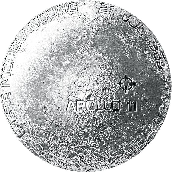 2019 Moon Landing - €20 Austria Proof – Numisphere Coins