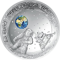 2019 Aterragem na Lua - 20€ Áustria Proof