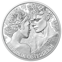 2021 Rose - €10 Austria Proof
