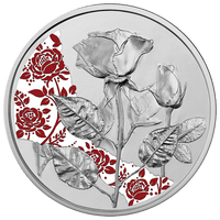 2021 Rose - €10 Austria Proof