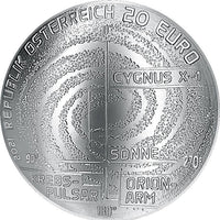 2021 Milky Way (A Via Láctea) - 20€ Áustria Proof