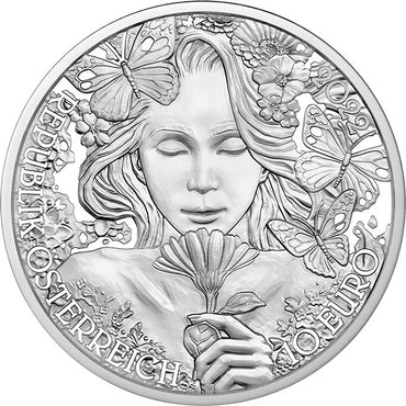 2022 Flôr de Calêndula - 10€ Áustria Proof