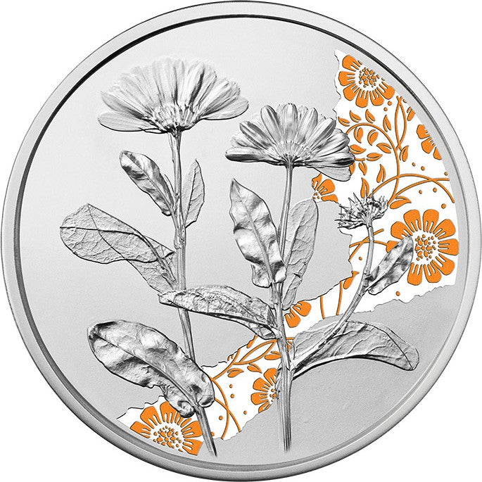 2022 Flôr de Calêndula - 10€ Áustria Proof
