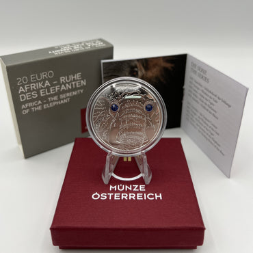 2022 A serenidade do Elefante - 20€ Áustria Proof