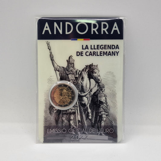 2022 Carlos Magno - 2€ Andorra Coincard