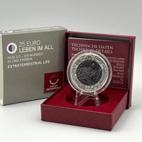 2022 Extraterrestrial Life - €25 Austria Niobium Proof
