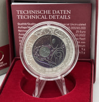 2022 Extraterrestrial Life - €25 Austria Niobium Proof