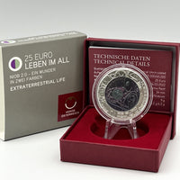 2022 Extraterrestrial Life - €25 Austria Niobium Proof