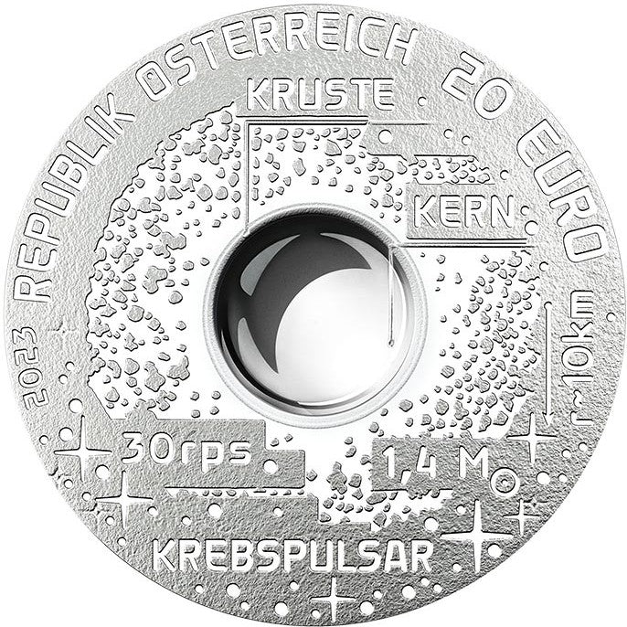 2023 Neutrão - 20€ Áustria Proof