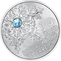 2023 Floco de Neve - 20€ Áustria Proof