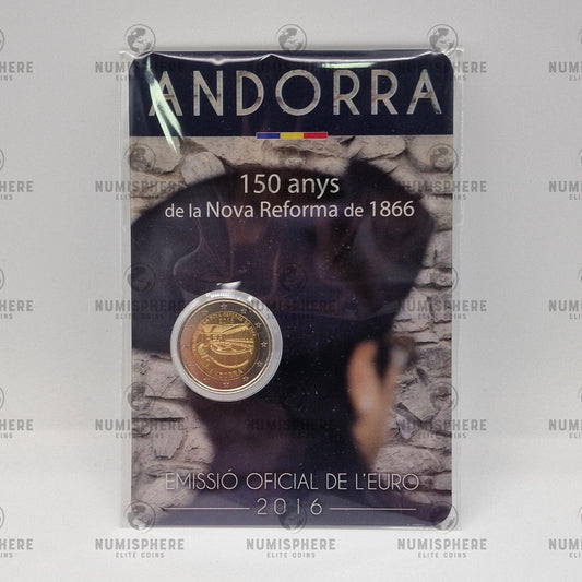 2016 Nova Reforma - 2€ Andorra Coincard - 2 Euro, Coincard