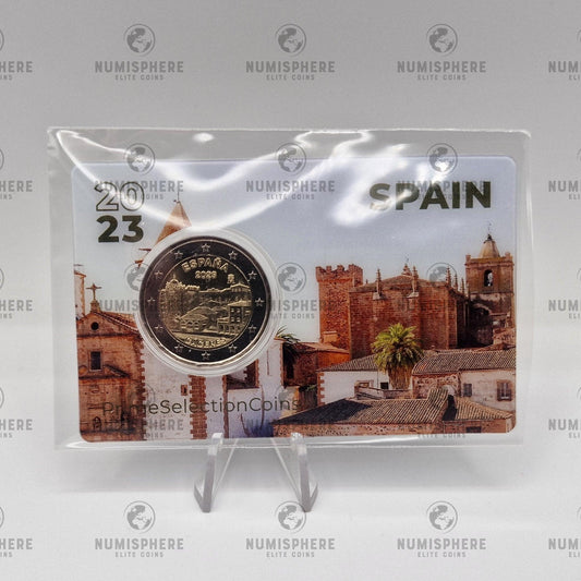 2023 Cáceres - 2€ Espanha Coincard - 2 Euro, Coincard