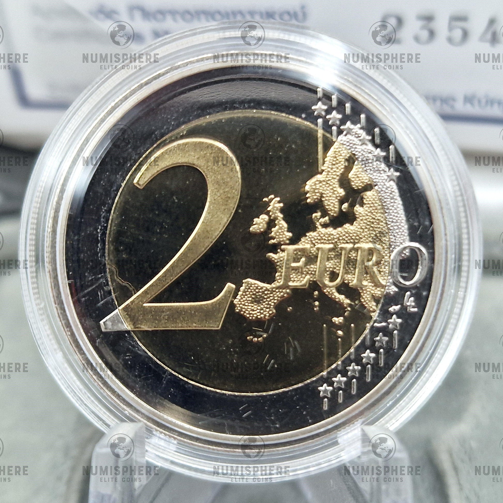 2012 TYE "10 Anos do Euro" - 2€ Chipre Proof - 2 Euro, Proof
