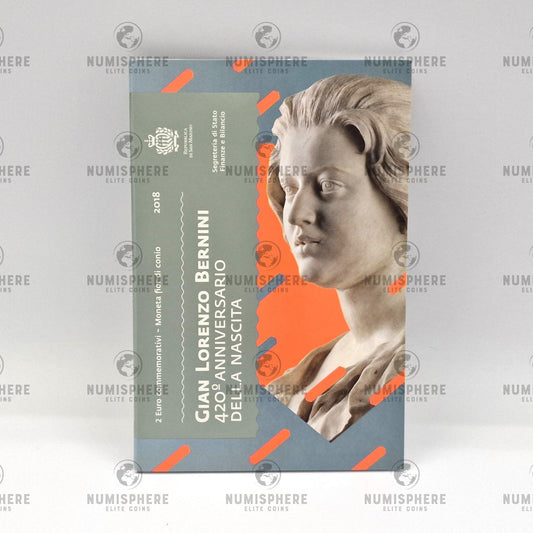 2018 "Bernini" - 2€ San Marino Coincard - 2 Euro, Coincard