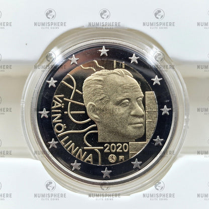 2020 "Väinö Linna" - 2€ Finlândia Proof - 2 Euro, Proof