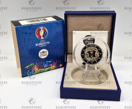 2016 UEFA Euro 2016 - 2€ França Proof - 2 Euro, Proof