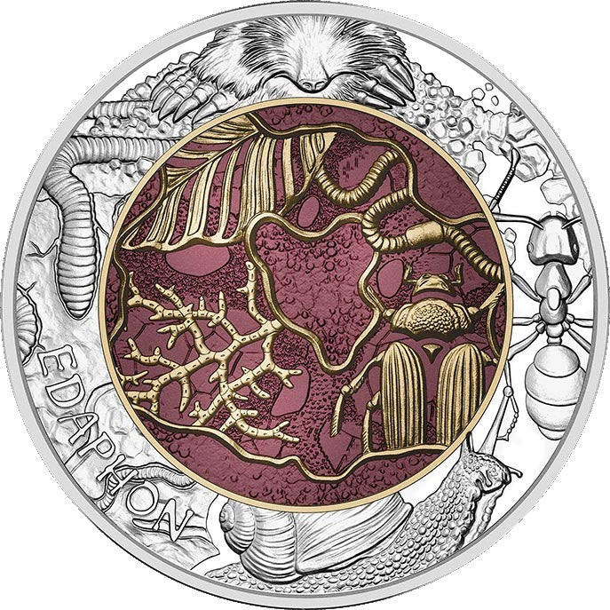 2024 Edaphon - 25€ Áustria Niobium Proof