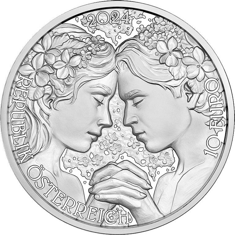 2024 A Violeta - 10€ Áustria Proof