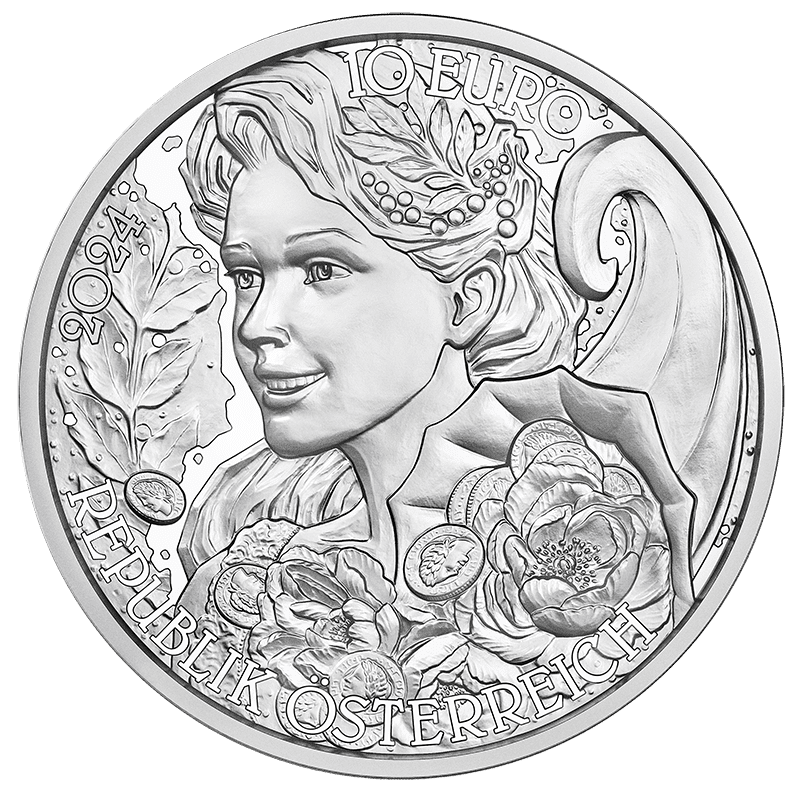 2024 Peónia - 10€ Áustria