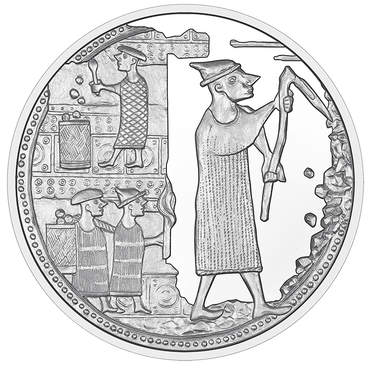 2024 Mineração do Sal - Bergbau - 20€ Áustria Proof