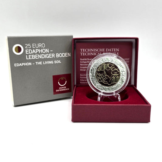 2024 Edaphon - €25 Austria Niobium Proof