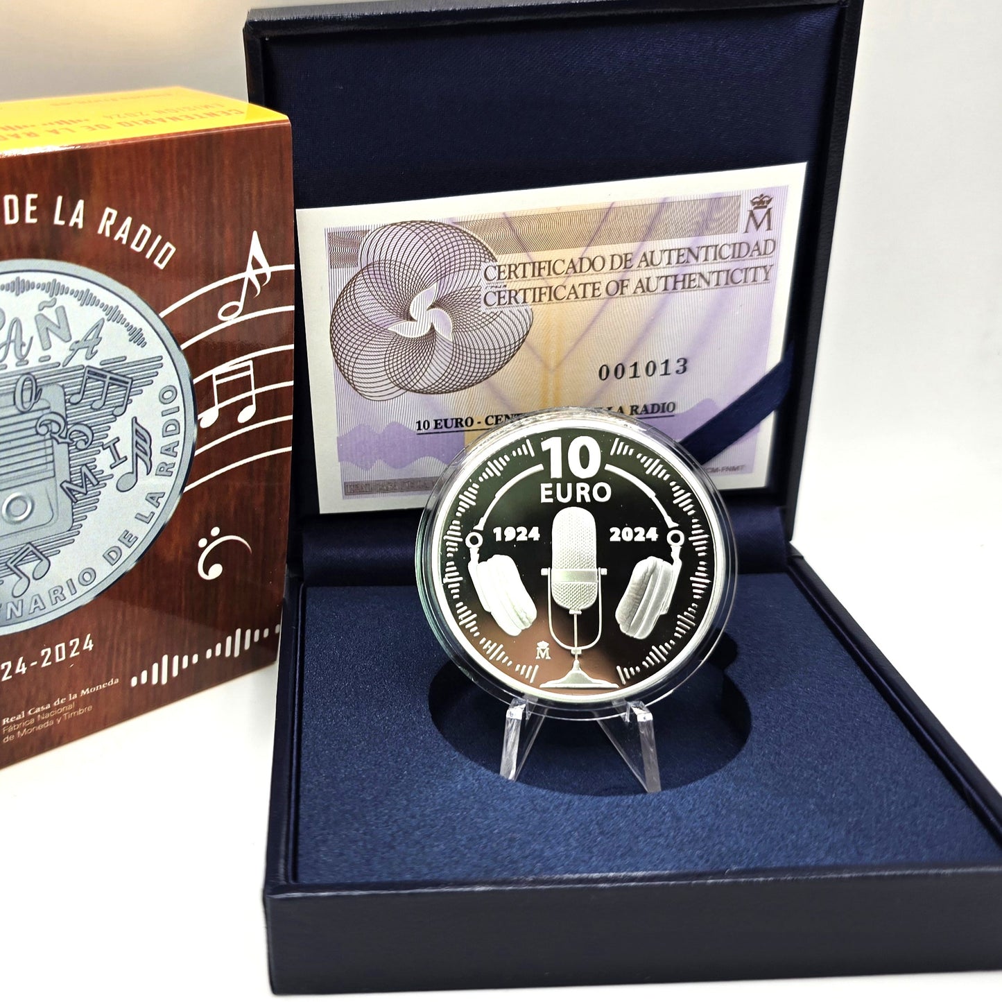 2024 Centenary of Radio - 10€ Spain Proof