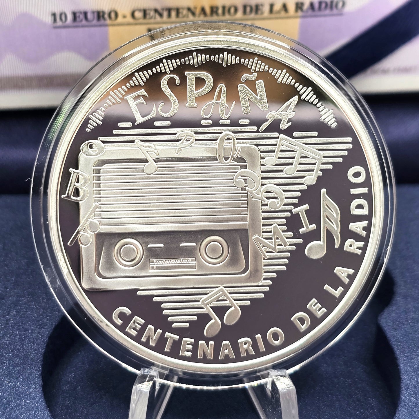 2024 Centenary of Radio - 10€ Spain Proof