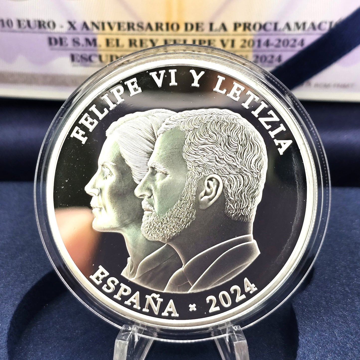 2024 Felipe VI - 10€ Spain Proof