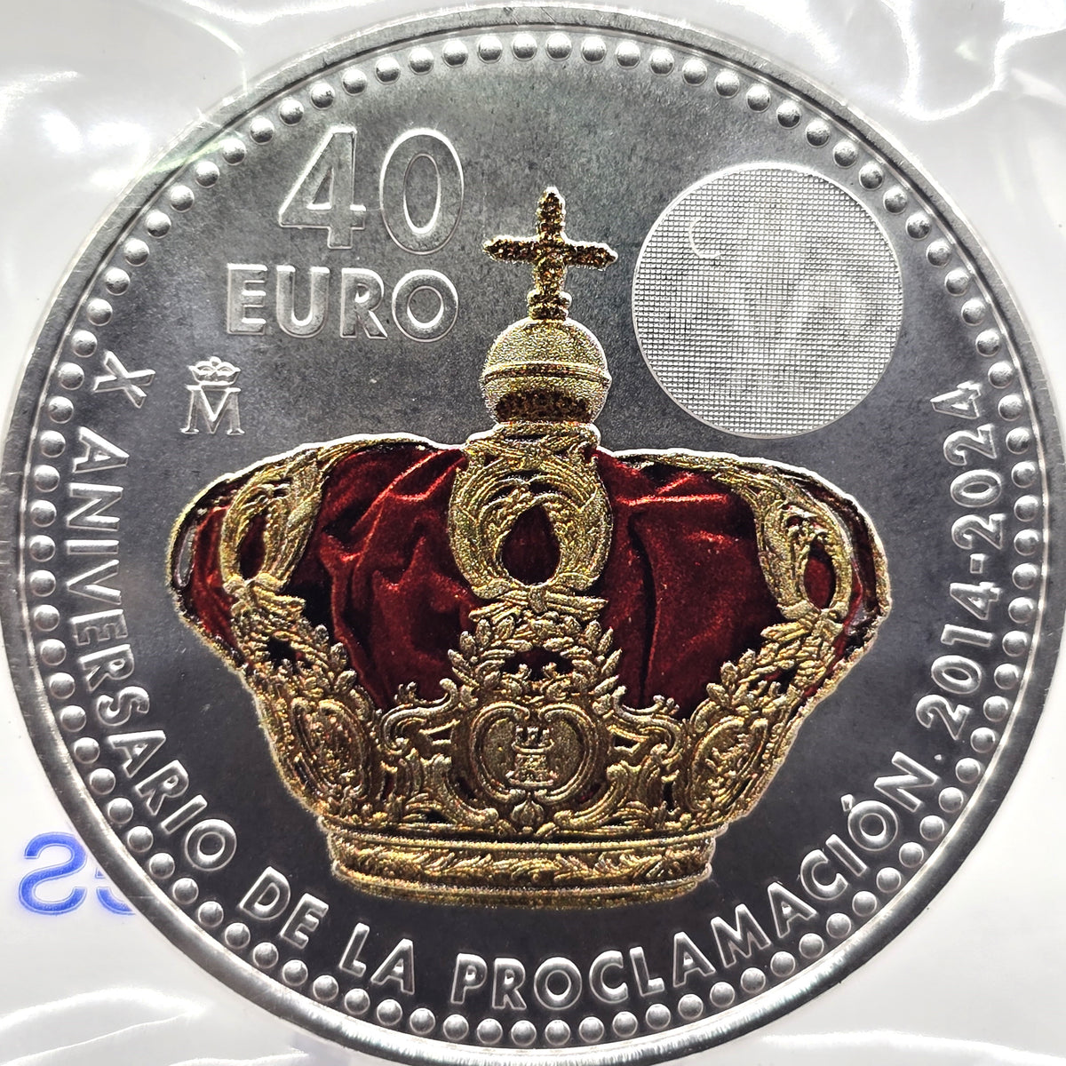 2024 Felipe VI - 40€ Spain Proof – Numisphere Coins