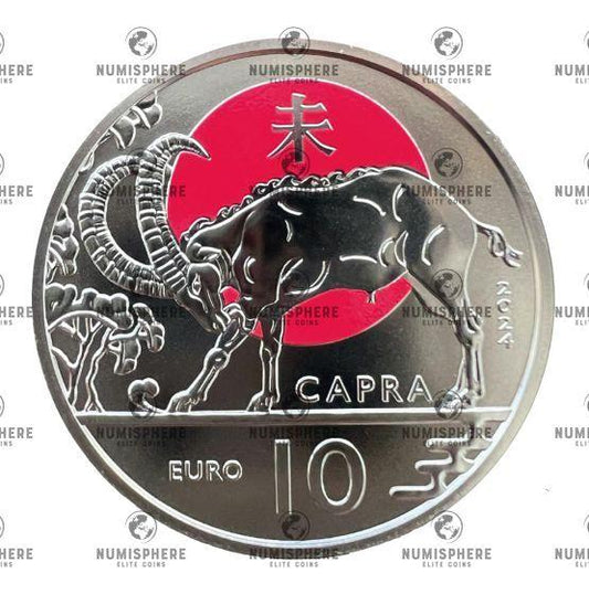 2024 Calendário Lunar Chinês "Cabra" 10€ - San Marino