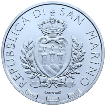2024 Falco Pellegrino "Falcone" (Prata) 5€ - San Marino BU