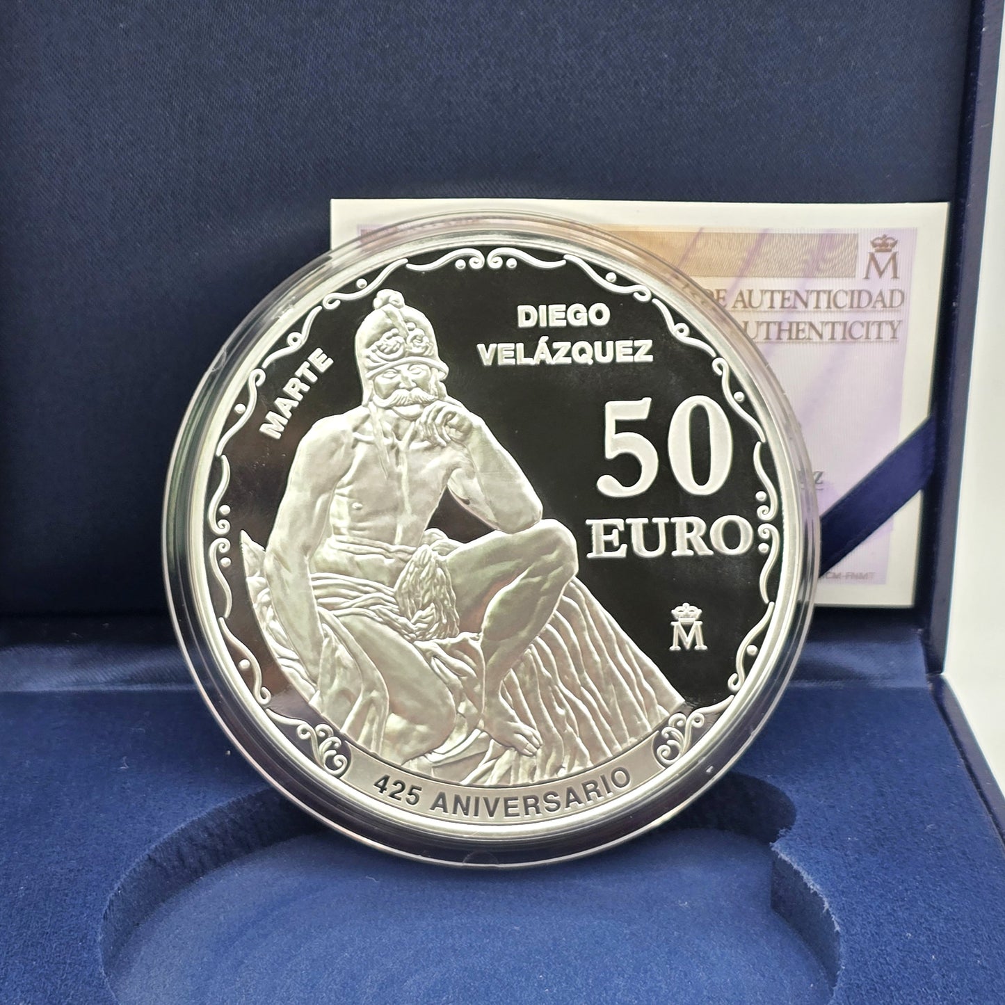 2024 Velázquez 'Las Meninas' Cincuentín - 50€ Espanha Proof