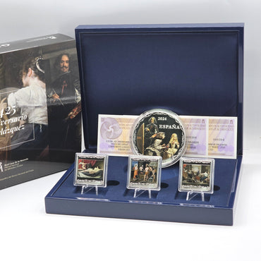 2024 Velázquez Prata (Full set) - 80€  Espanha Proof