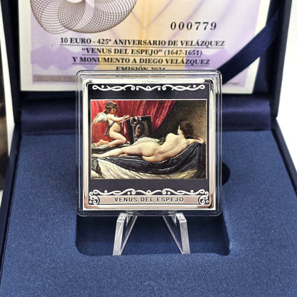 2024 Velázquez 'Venus' 1oz - 10€ Spain Proof