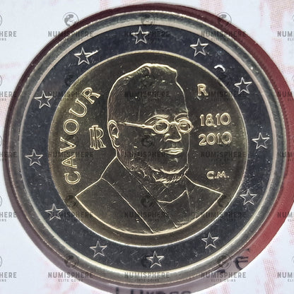 2010 Count of Cavour €2 - Italy Coincard