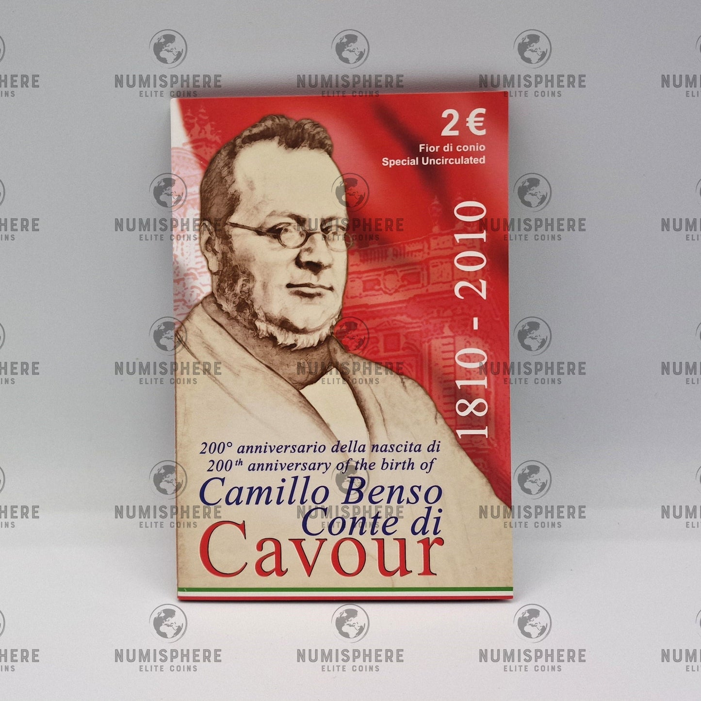 2010 Count of Cavour €2 - Italy Coincard