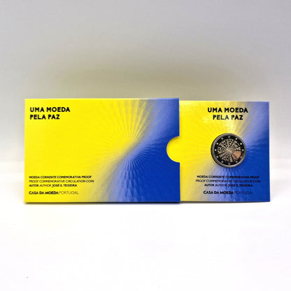 2023 Uma moeda pela PAZ - 2€ Portugal Proof