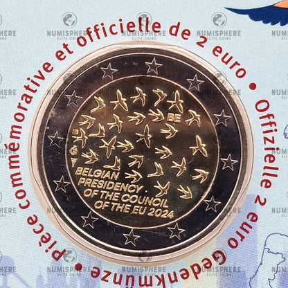 2024 Presidência Europeia - 2€ Bélgica FR Coincard