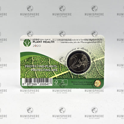 2020 International Year of Plant Health - €2 Belgium Coincard