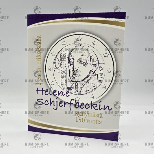 2012 "Helene Schjerfbeck" - 2€ Finlândia Proof (em CC)