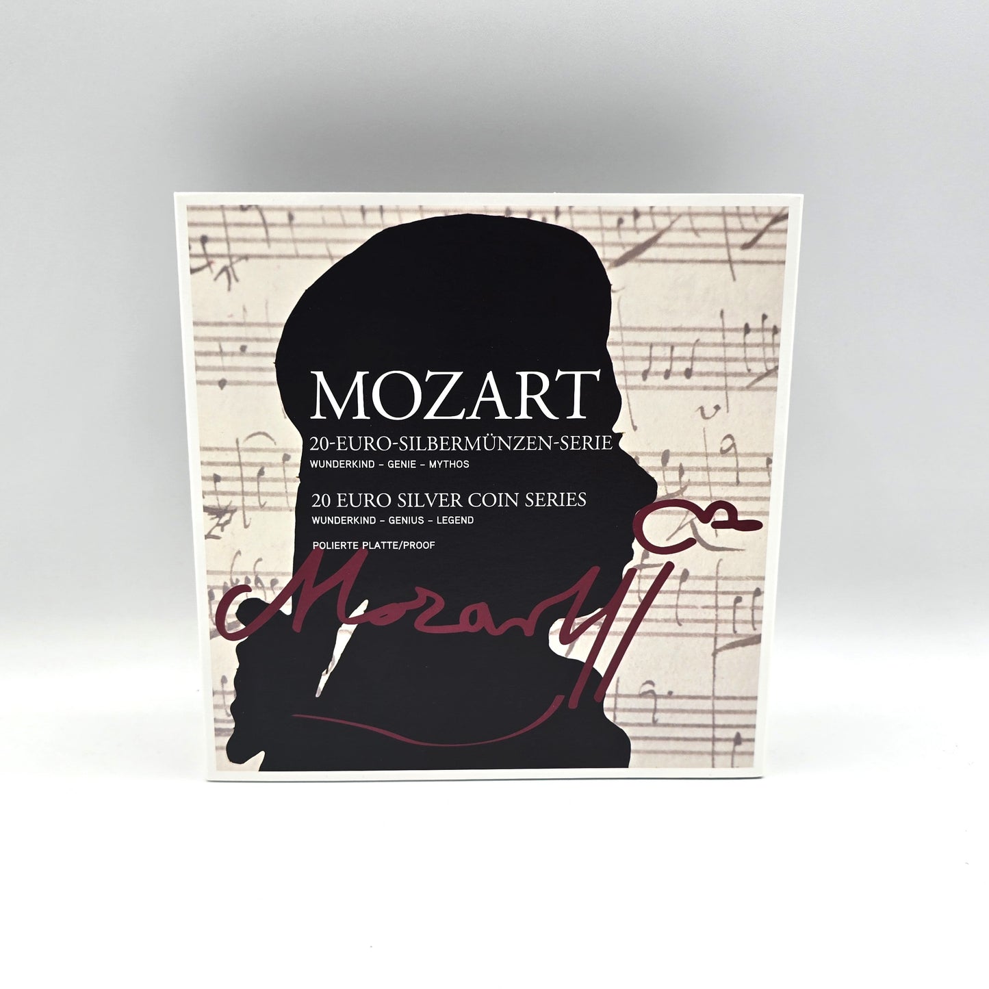 2021 Caixa de Colecção Mozart 20€ - Áustria