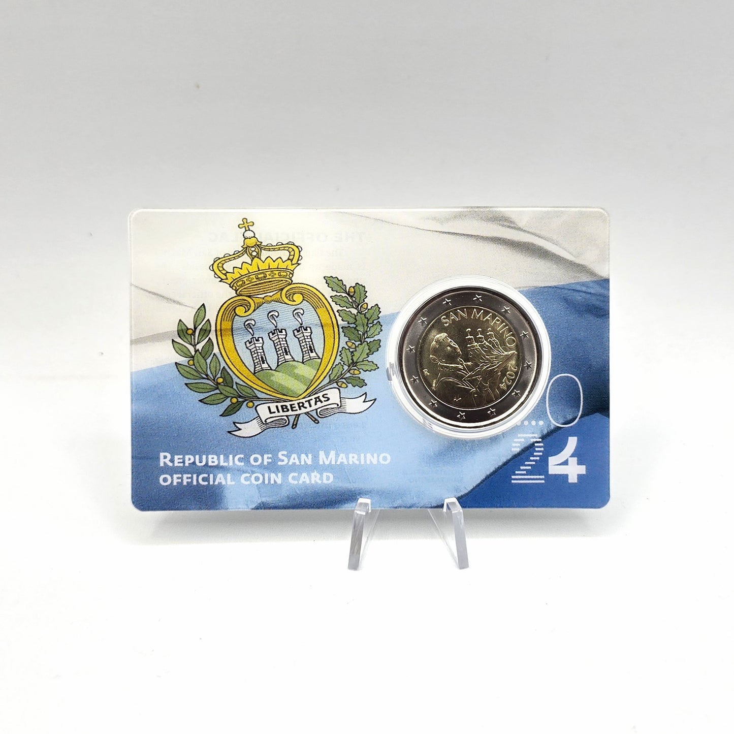 2024 Flag of San Marino - 2€ San Marino Coincard