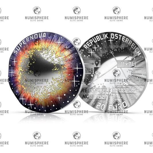 2024 Supernova - 20€ Áustria Proof + Caixa Coleção