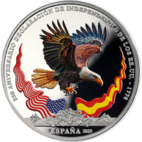 2026 USA Independence - €10 Spain Proof
