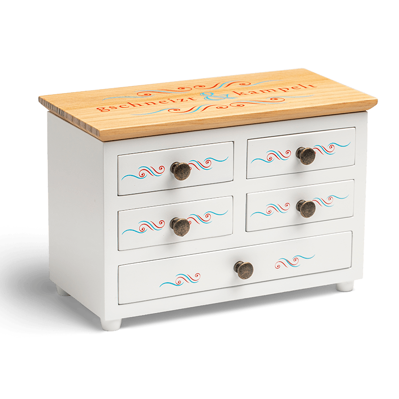 2025 Caixa Coleção Trachten - Traditional and Trendy - 10€ Áustria Proof